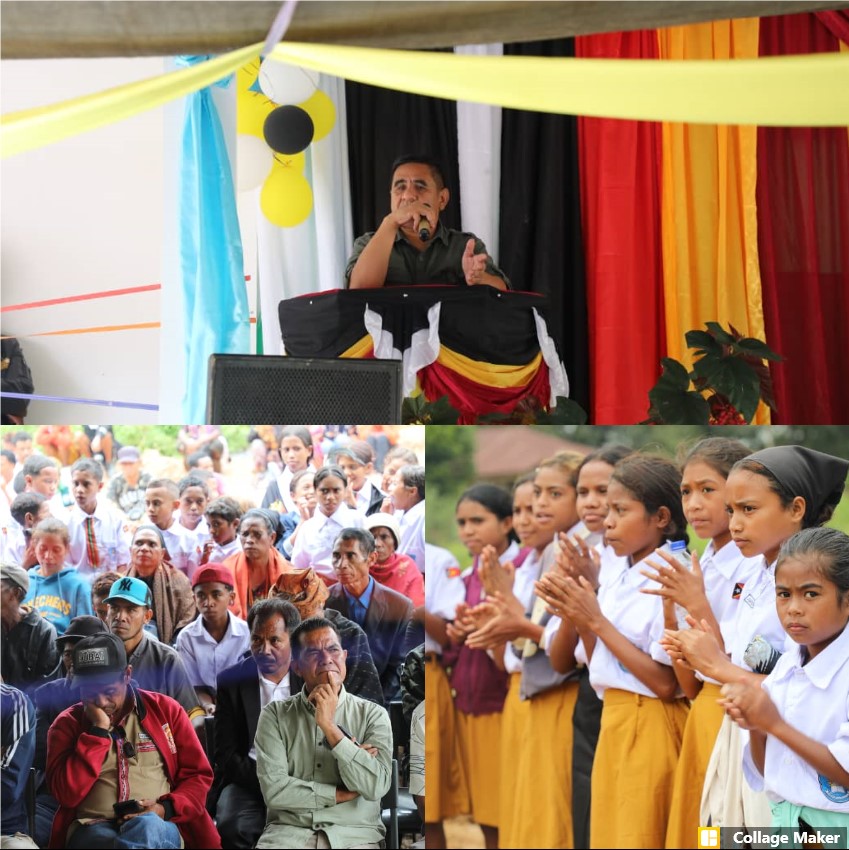 SEKRETÁRIU ESTADU ESJ-ESTV HAMUTUK HO VICE MAE, PAM ERMERA HALO INAUGURASAUN BA ESKOLA BÁZIKA SENTRÁL DUCURAI